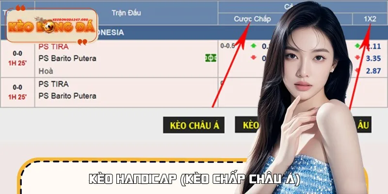 Kèo cược chấp tạo sự cân bằng giữa hai đội bóng