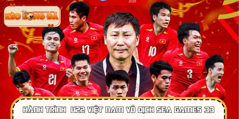 Hành trình dẫn đến U22 Việt Nam vô địch SEA Games 33 